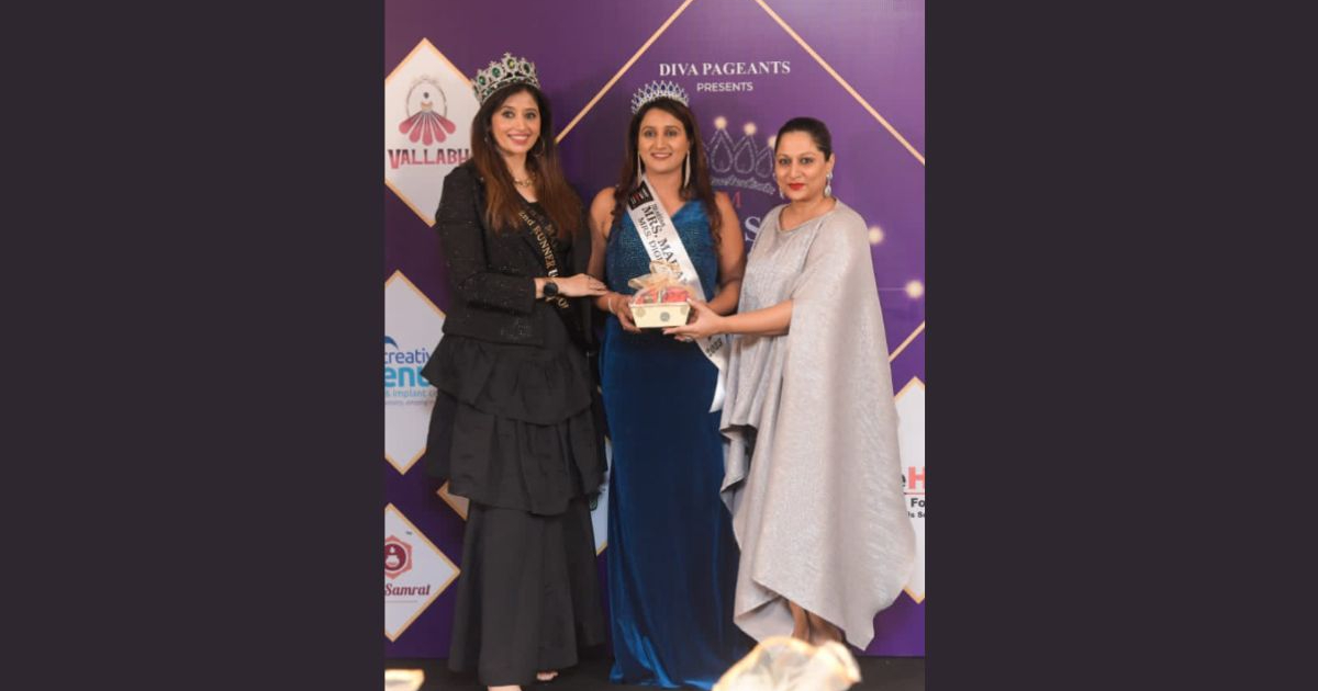 Dipa Aironi’s hat-trick – walks aways with 3 sub-titles at the  Mrs Maharashtra 2023 grand pageant!